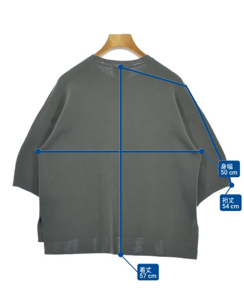 UNITED ARROWS（ユナイテッドアローズ）ニット・セーター グレー サイズ:F レディース/2200725557089