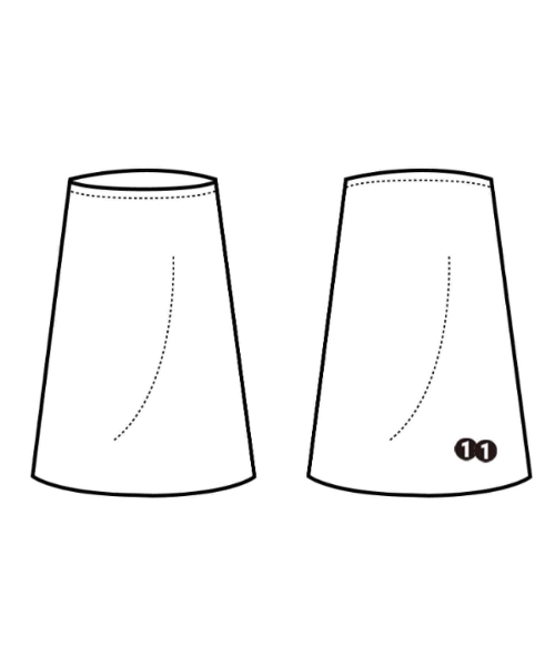UNITED ARROWS（ユナイテッドアローズ）ロング・マキシ丈スカート 紺 サイズ:38(M位) レディース/2200735406087