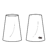 UNITED ARROWS（ユナイテッドアローズ）ロング・マキシ丈スカート 紺 サイズ:38(M位) レディース/2200735406087