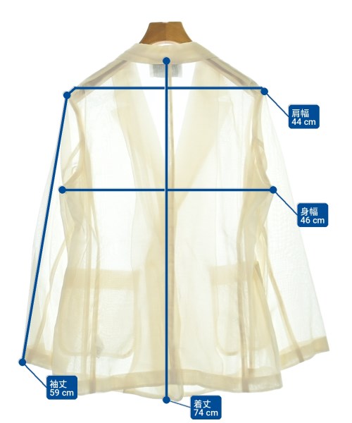 UNITED ARROWS（ユナイテッドアローズ）テーラードジャケット 白 サイズ:36(S位) レディース/2200735453036