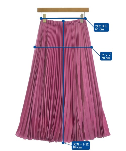 UNITED ARROWS（ユナイテッドアローズ）ロング・マキシ丈スカート ピンク サイズ:36(S位) レディース/2200735957039