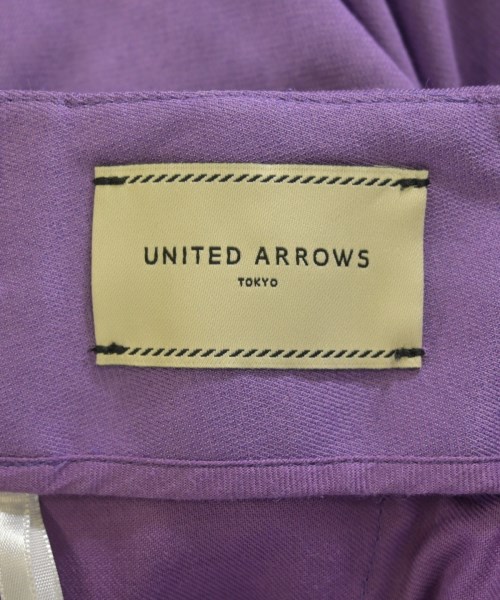UNITED ARROWS（ユナイテッドアローズ）スラックス 紫 サイズ:40(M位) レディース/2200729973069