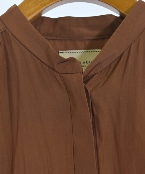 UNITED ARROWS（ユナイテッドアローズ）カジュアルシャツ 茶 サイズ:36(S位) レディース/2200718529215