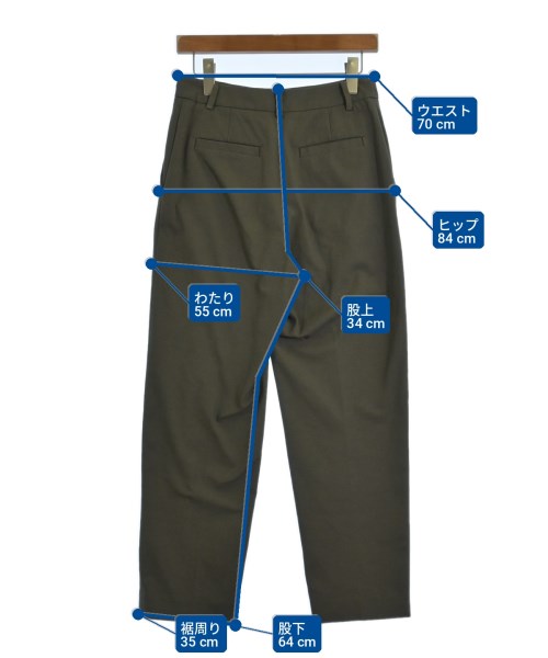 UNITED ARROWS（ユナイテッドアローズ）スラックス カーキ サイズ:38(M位) レディース/2200737100013