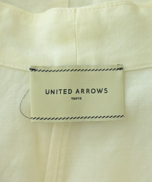 UNITED ARROWS（ユナイテッドアローズ）テーラードジャケット 白 サイズ:36(S位) レディース/2200715138014
