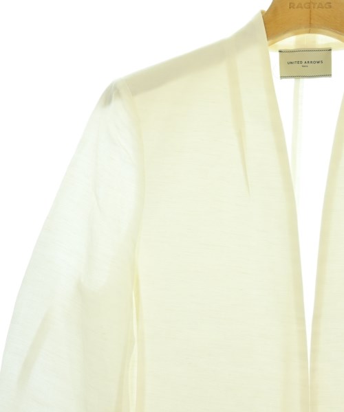 UNITED ARROWS（ユナイテッドアローズ）テーラードジャケット 白 サイズ:36(S位) レディース/2200715138014