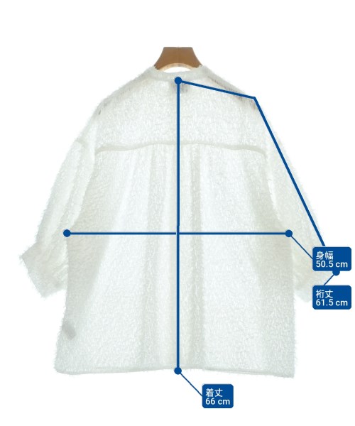 UNITED ARROWS（ユナイテッドアローズ）ブラウス 白 サイズ:36(S位) レディース/2200716382102