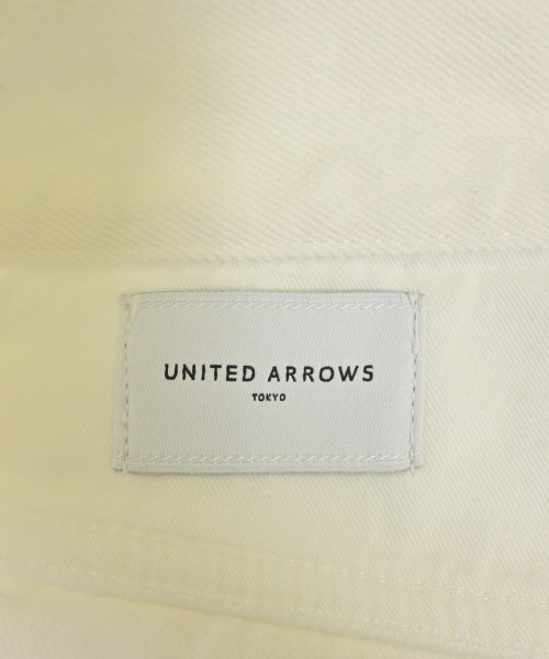 UNITED ARROWS（ユナイテッドアローズ）デニムパンツ 白 サイズ:34(XS位) レディース/2200713505108