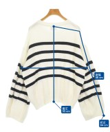 UNITED ARROWS（ユナイテッドアローズ）ニット・セーター 白 サイズ:F レディース/2200716581048