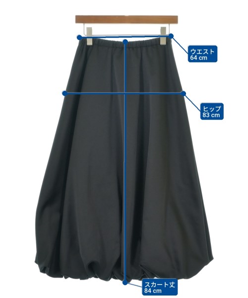 UNITED ARROWS（ユナイテッドアローズ）ロング・マキシ丈スカート 黒 サイズ:38(M位) レディース/2200717294107