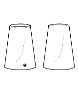UNITED ARROWS（ユナイテッドアローズ）ロング・マキシ丈スカート 白 サイズ:36(S位) レディース/2200721039053
