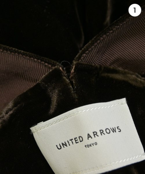 UNITED ARROWS（ユナイテッドアローズ）オールインワン/サロペット 茶 サイズ:36(S位) レディース/2200721058030