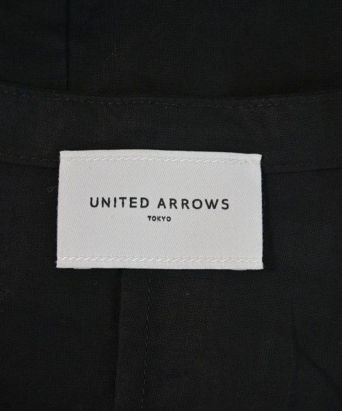 UNITED ARROWS（ユナイテッドアローズ）ノーカラージャケット 黒 サイズ:36(S位) レディース/2200721104027