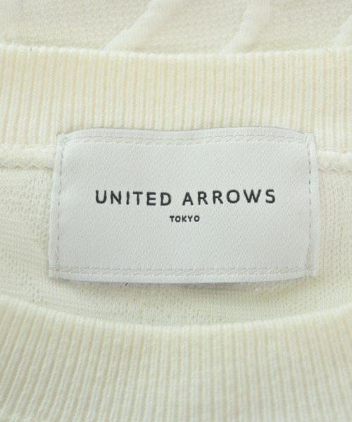 UNITED ARROWS（ユナイテッドアローズ）スウェット 白 サイズ:F レディース/2200721104041