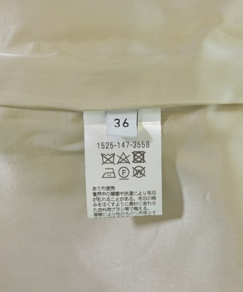 UNITED ARROWS（ユナイテッドアローズ）チェスターコート 白 サイズ:36(S位) レディース/2200717590018
