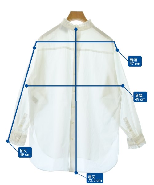 UNITED ARROWS（ユナイテッドアローズ）ブラウス 白 サイズ:36(S位) レディース/2200717590063