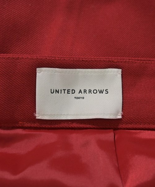 UNITED ARROWS（ユナイテッドアローズ）スラックス 赤 サイズ:36(S位) レディース/2200716046073