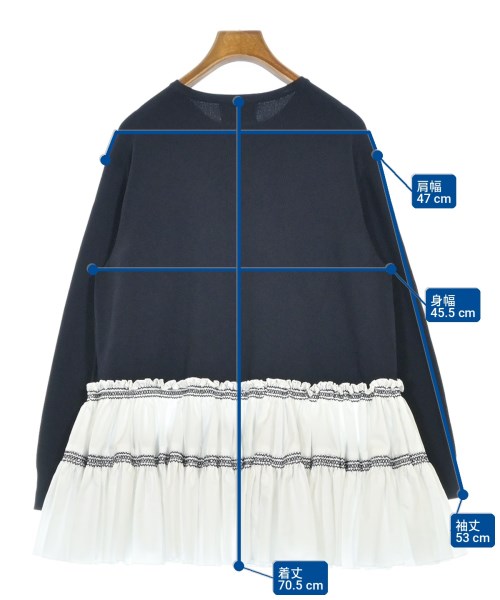 UNITED ARROWS（ユナイテッドアローズ）ニット・セーター 紺 サイズ:-(M位) レディース/2200717574087