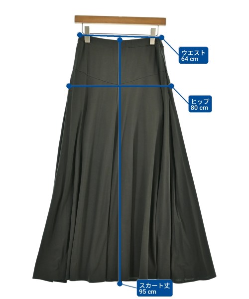 UNITED ARROWS（ユナイテッドアローズ）ロング・マキシ丈スカート グレー サイズ:F レディース/2200717836109