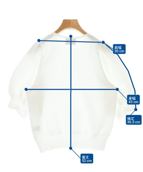 UNITED ARROWS（ユナイテッドアローズ）ニット・セーター 白 サイズ:-(M位) レディース/2200719956157