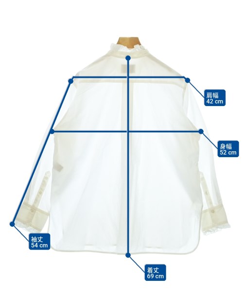 UNITED ARROWS（ユナイテッドアローズ）ブラウス 白 サイズ:36(S位) レディース/2200718413194