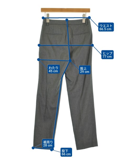 UNITED ARROWS（ユナイテッドアローズ）スラックス グレー サイズ:36(S位) レディース/2200718127237
