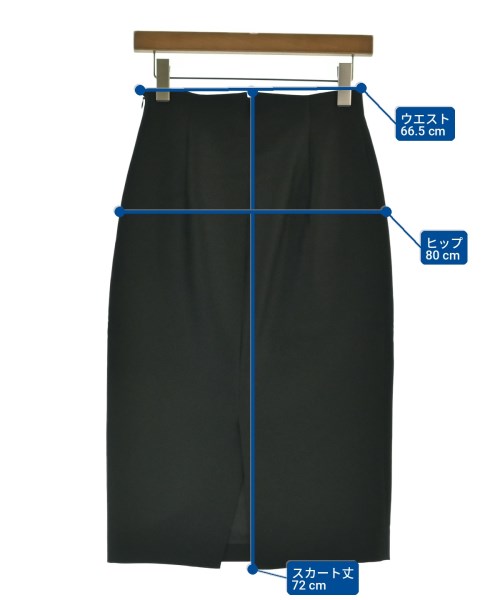 UNITED ARROWS（ユナイテッドアローズ）ロング・マキシ丈スカート 黒 サイズ:36(S位) レディース/2200715771082