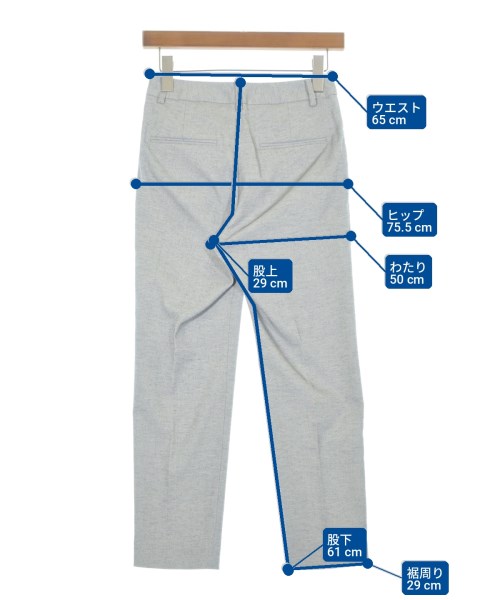 UNITED ARROWS（ユナイテッドアローズ）スラックス グレー サイズ:34(XS位) レディース/2200722542071
