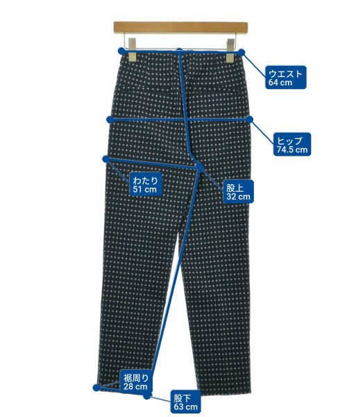 UNITED ARROWS（ユナイテッドアローズ）スラックス 紺 サイズ:36(S位) レディース/2200723198079