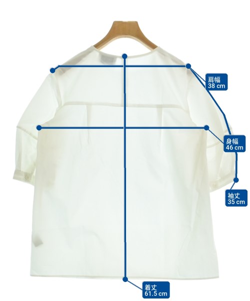 UNITED ARROWS（ユナイテッドアローズ）ブラウス 白 サイズ:F レディース/2200718567071
