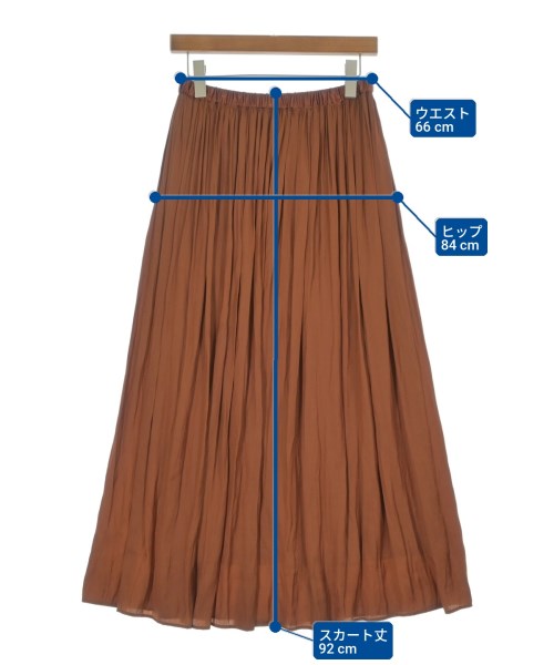 UNITED ARROWS（ユナイテッドアローズ）ロング・マキシ丈スカート 茶 サイズ:-(M位) レディース/2200720968118