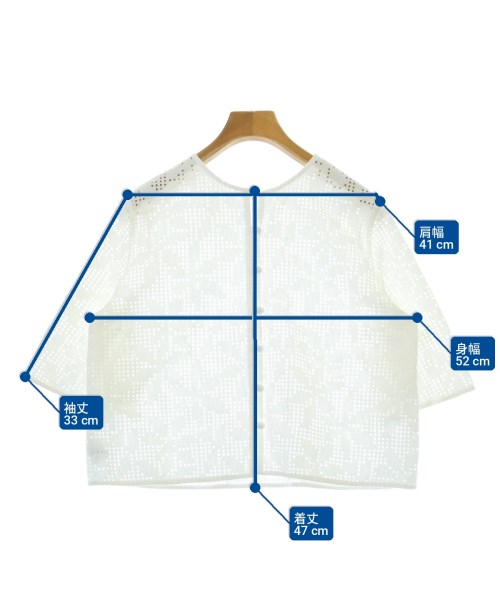UNITED ARROWS（ユナイテッドアローズ）ブラウス 白 サイズ:F レディース/2200718660055