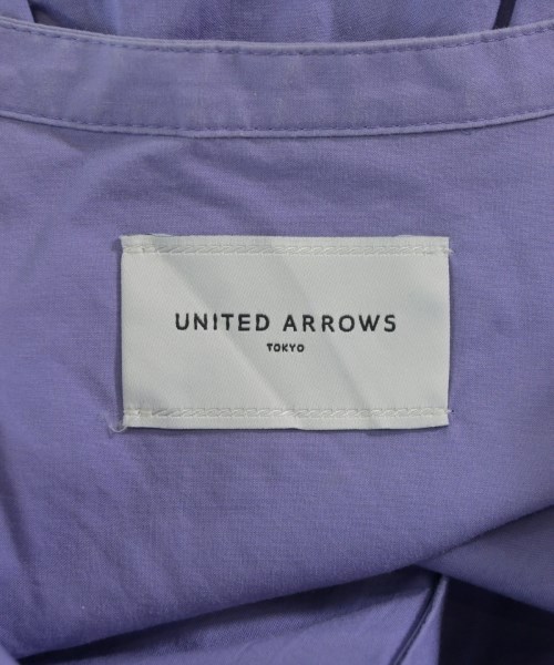 UNITED ARROWS（ユナイテッドアローズ）シャツワンピース 紫 サイズ:36(S位) レディース/2200719038051