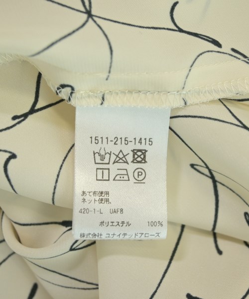 UNITED ARROWS（ユナイテッドアローズ）カジュアルシャツ 白 サイズ:F レディース/2200724086023