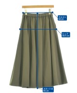 UNITED ARROWS（ユナイテッドアローズ）ロング・マキシ丈スカート カーキ サイズ:40(M位) レディース/2200719802089