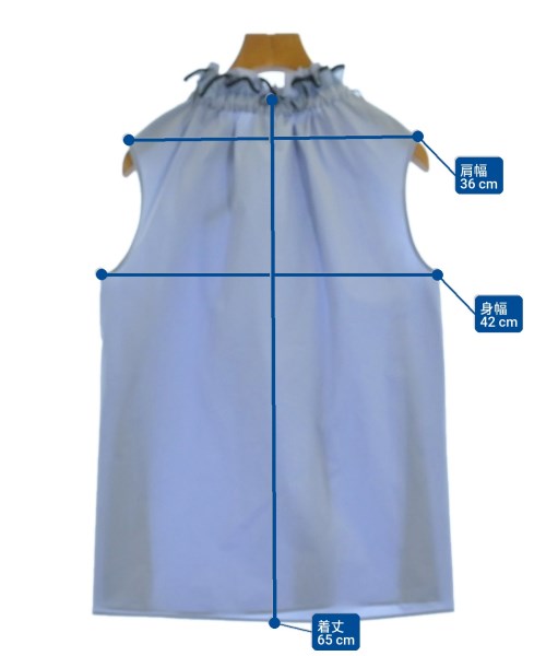 UNITED ARROWS（ユナイテッドアローズ）ブラウス 青 サイズ:-(M位) レディース/2200721396095