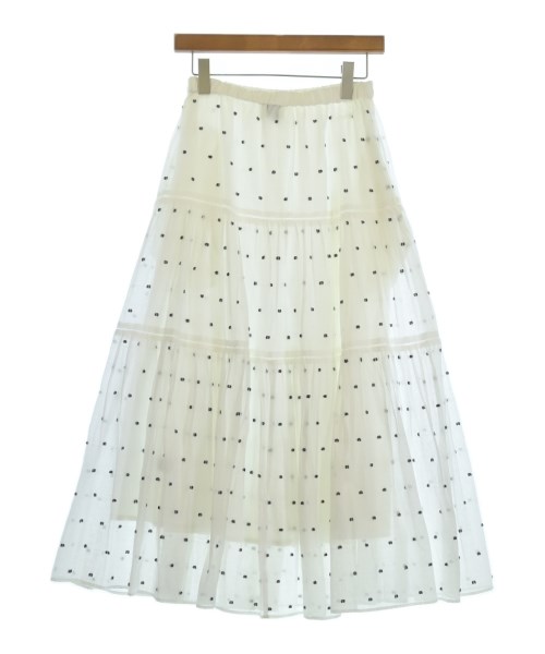 UNITED ARROWS（ユナイテッドアローズ）ロング・マキシ丈スカート 白 サイズ:-(M位) レディース/2200721396163