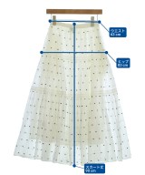 UNITED ARROWS（ユナイテッドアローズ）ロング・マキシ丈スカート 白 サイズ:-(M位) レディース/2200721396163