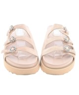 UNITED ARROWS（ユナイテッドアローズ）サンダル ピンク サイズ:EU38(24.5cm位) レディース/2200721396194