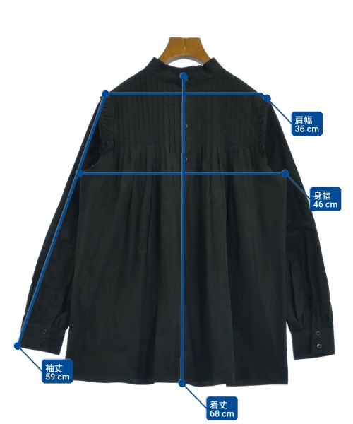 UNITED ARROWS（ユナイテッドアローズ）ブラウス 黒 サイズ:38(M位) レディース/2200723149071