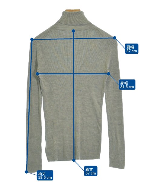 UNITED ARROWS（ユナイテッドアローズ）ニット・セーター グレー サイズ:-(XS位) レディース/2200724550111