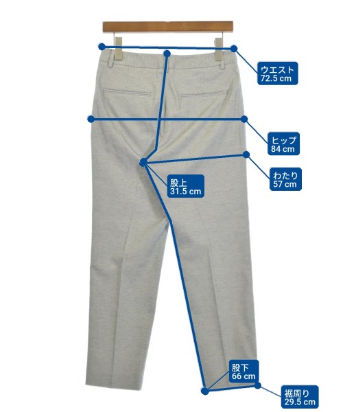 UNITED ARROWS（ユナイテッドアローズ）スラックス グレー サイズ:40(M位) レディース/2200719807053