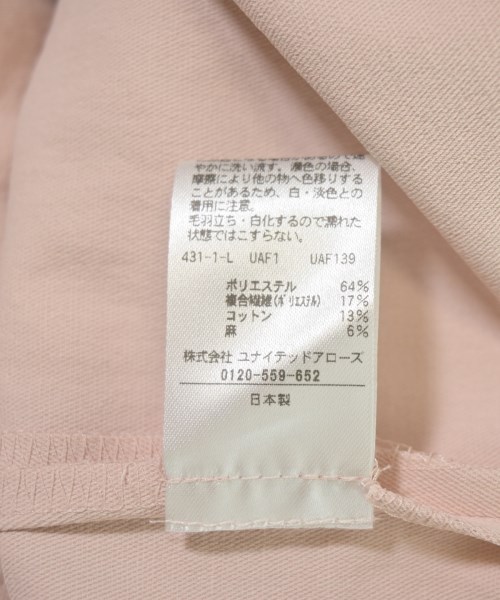 UNITED ARROWS（ユナイテッドアローズ）ブラウス ピンク サイズ:F レディース/2200721004068