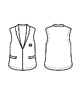 UNITED ARROWS（ユナイテッドアローズ）ベスト 白 サイズ:F レディース/2200725395162