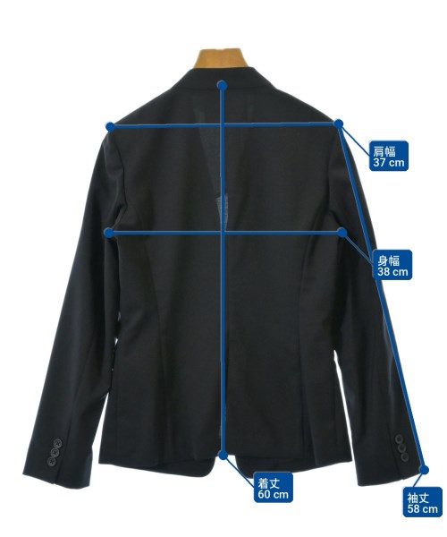 UNITED ARROWS（ユナイテッドアローズ）テーラードジャケット 黒 サイズ:38(M位) レディース/2200725546045