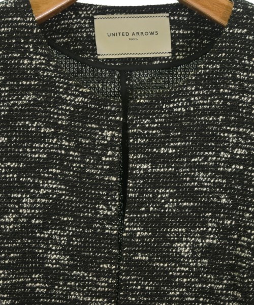 UNITED ARROWS（ユナイテッドアローズ）ノーカラージャケット 黒 サイズ:38(M位) レディース/2200721263014