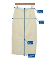UNITED ARROWS（ユナイテッドアローズ）ロング・マキシ丈スカート 白 サイズ:38(M位) レディース/2200725764029