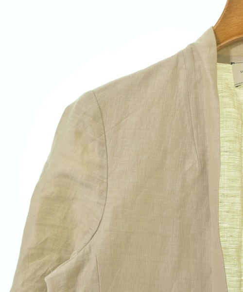 UNITED ARROWS（ユナイテッドアローズ）ノーカラージャケット ベージュ サイズ:36(S位) レディース/2200726235115