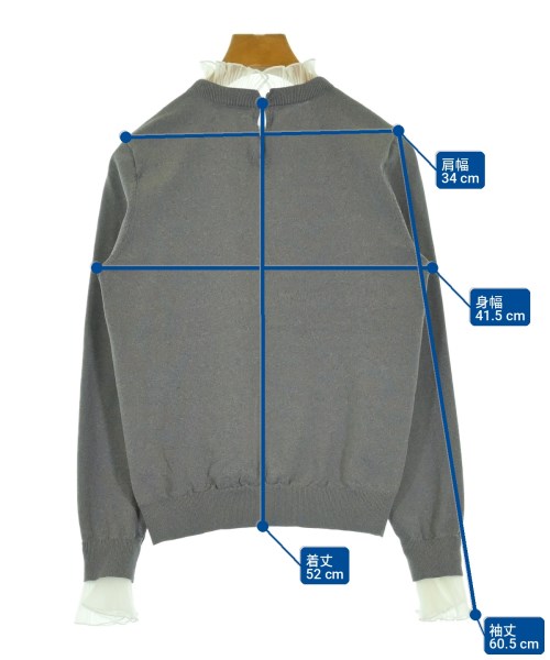 UNITED ARROWS（ユナイテッドアローズ）ニット・セーター グレー サイズ:F レディース/2200726357046