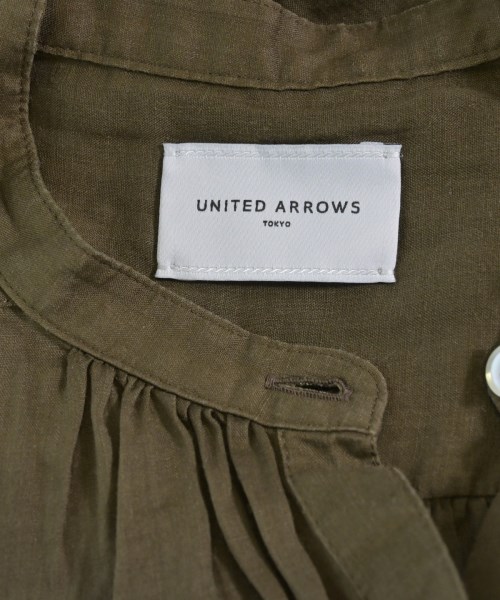 UNITED ARROWS（ユナイテッドアローズ）ブラウス カーキ サイズ:F レディース/2200721274089